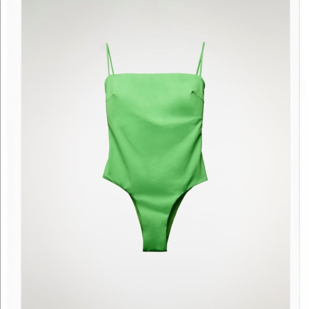One piece bathing suit